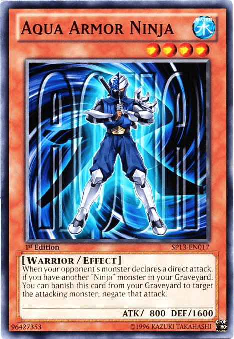 Aqua Armor Ninja [SP13-EN017] Common - Josh's Cards