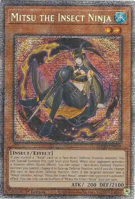 Mitsu the Insect Ninja [DABL-EN016] Starlight Rare - Josh's Cards