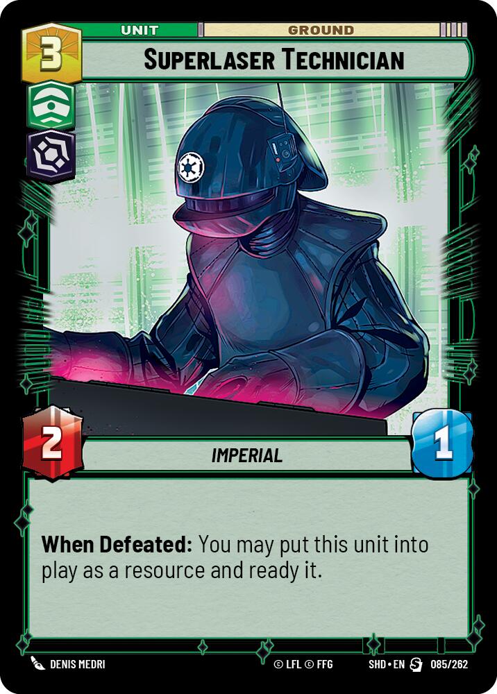 Superlaser Technician (085/262) - Shadows of the Galaxy