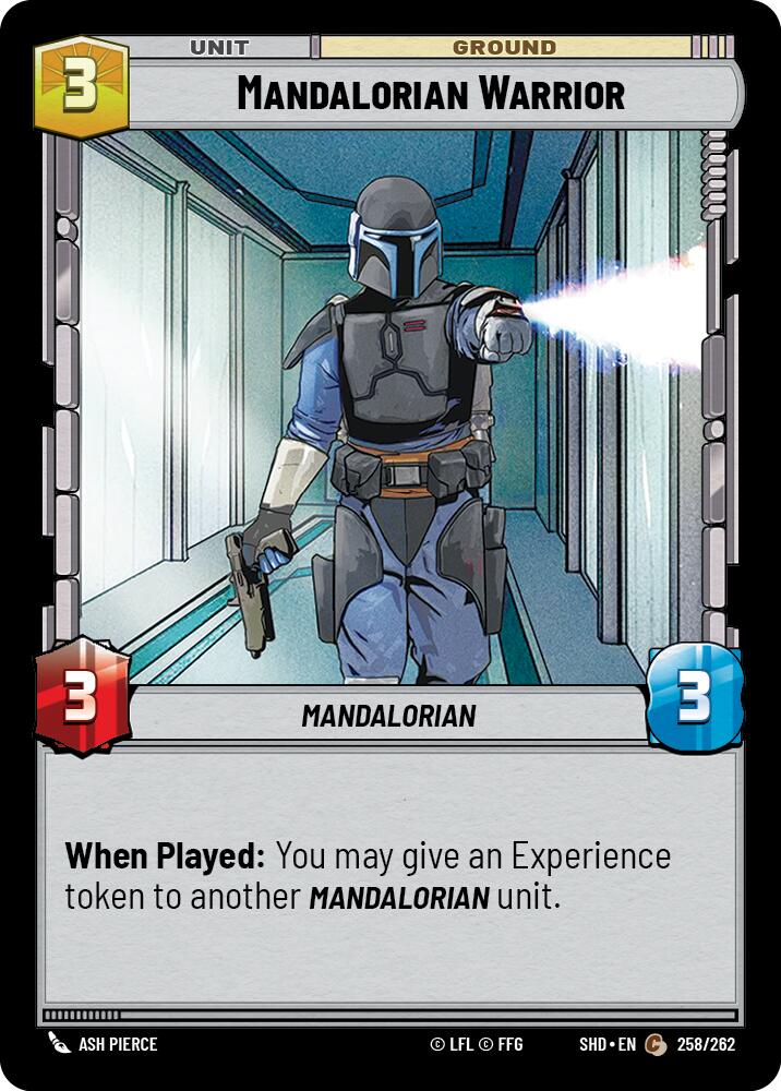 Mandalorian Warrior (258/262) - Shadows of the Galaxy