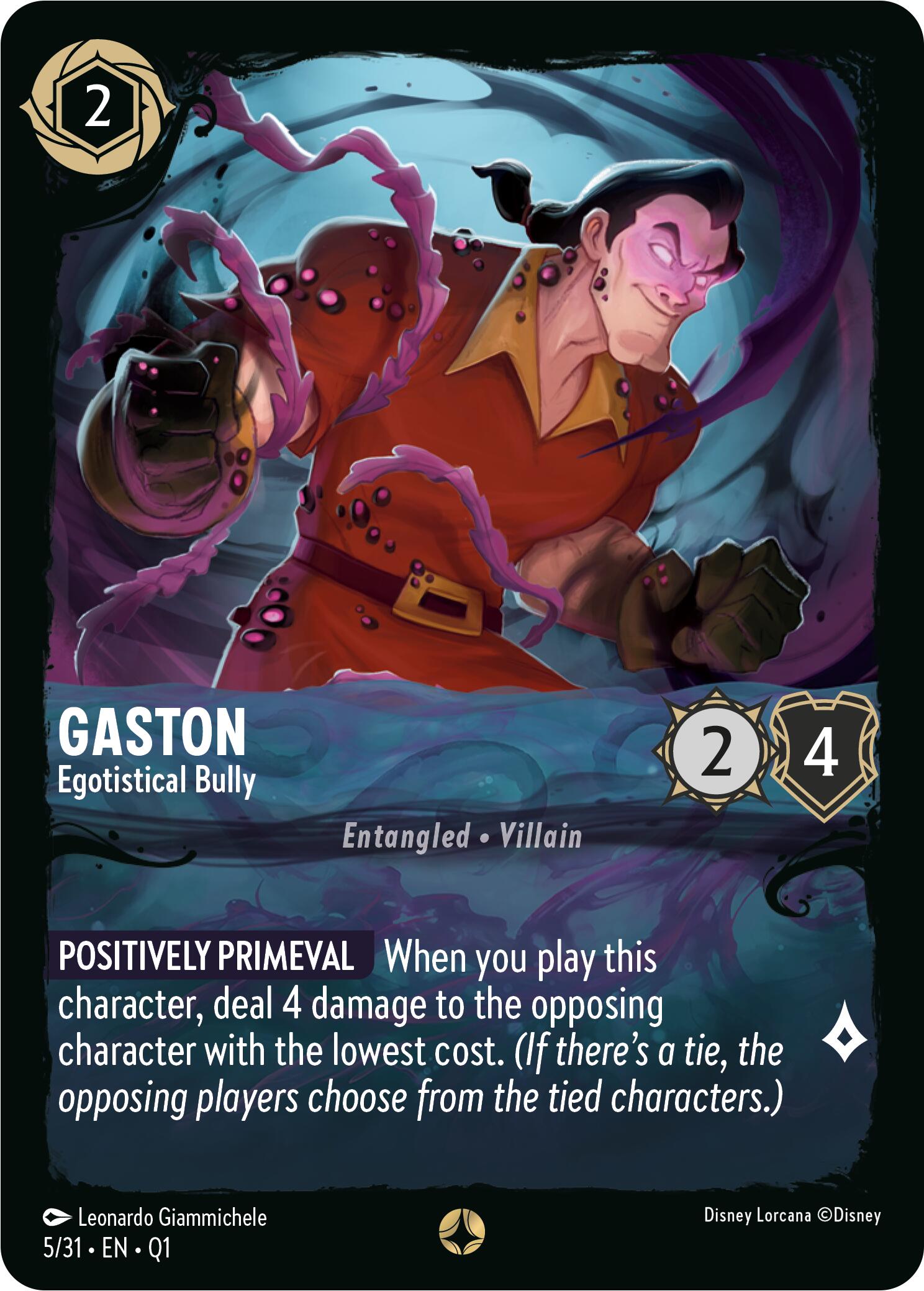 Gaston - Egotistical Bully (5/31) - Illumineers Quest Deep Trouble