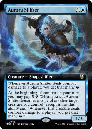 Aurora Shifter (Extended Art) (Ripple Foil) (M3C-045) - Modern Horizons 3 Commander Foil