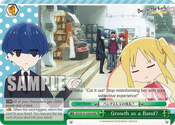 Growth as a Band? (RRR) (BTR/W107-E065R RRR) - BOCCHI THE ROCK!