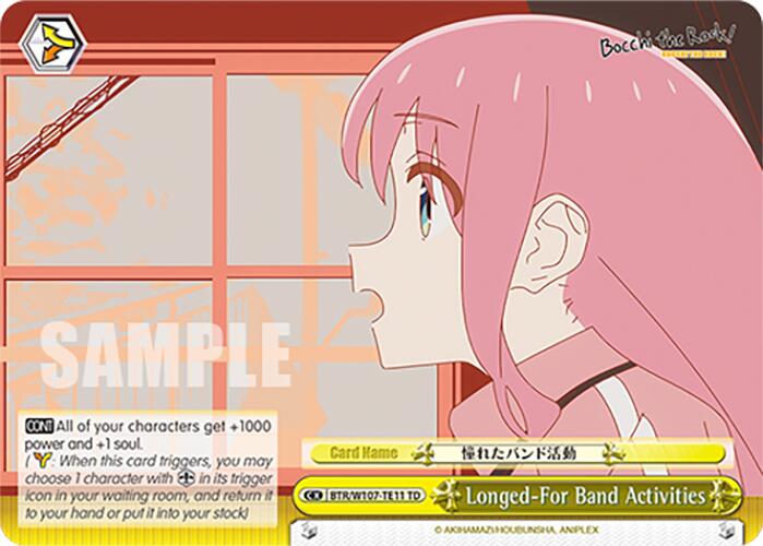 Longed-For Band Activities (BTR/W107-TE11 TD) - BOCCHI THE ROCK!
