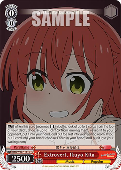 Extrovert, Ikuyo Kita (BTR/W107-TE15 TD) - BOCCHI THE ROCK!
