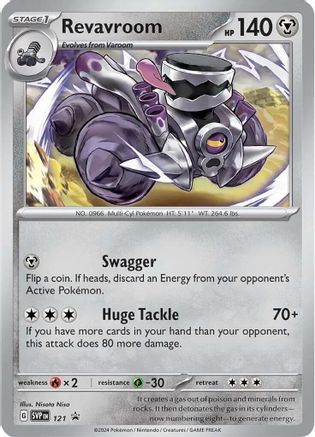 Revavroom [121] (SV: Scarlet & Violet Promo Cards) Holofoil