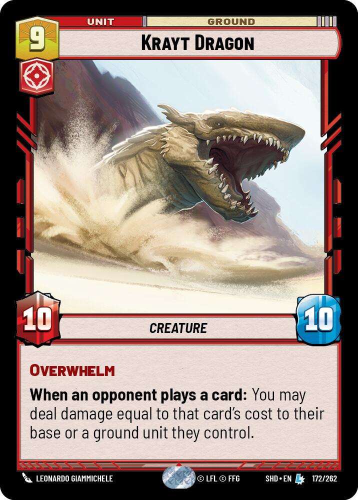 Krayt Dragon (172/262) - Shadows of the Galaxy