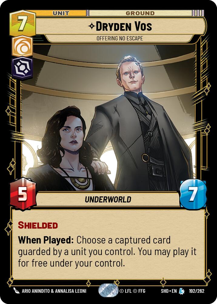 Dryden Vos - Offering No Escape (192/262) - Shadows of the Galaxy