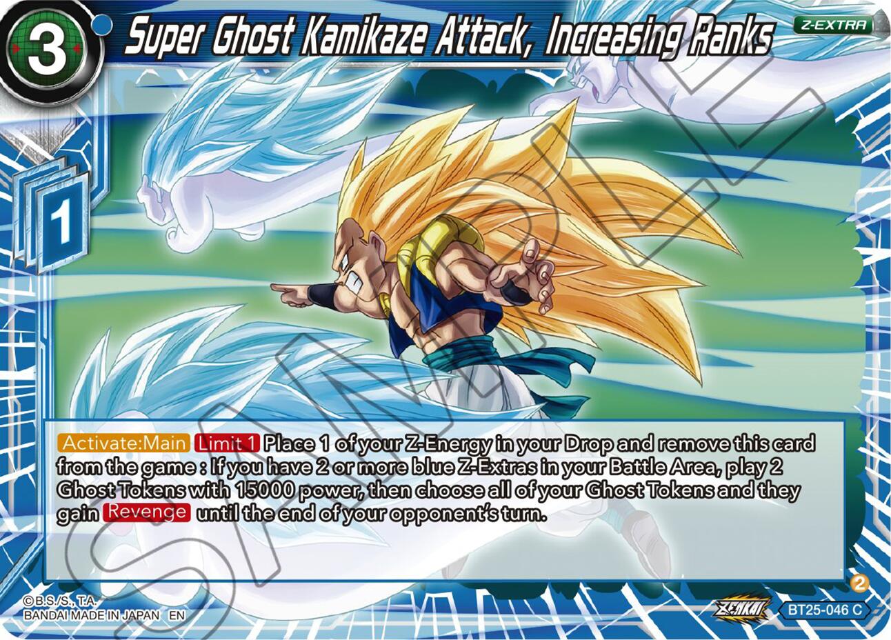Super Ghost Kamikaze Attack, Increasing Ranks (BT25-046) [Legend of the Dragon Balls] Parallel Foil