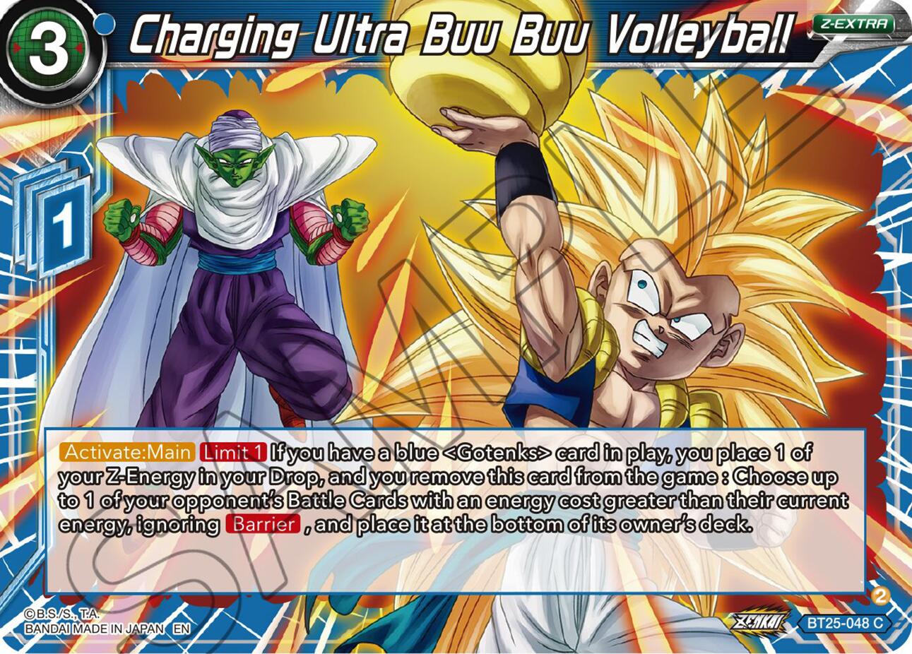 Charging Ultra Buu Buu Volleyball (BT25-048) [Legend of the Dragon Balls] Parallel Foil