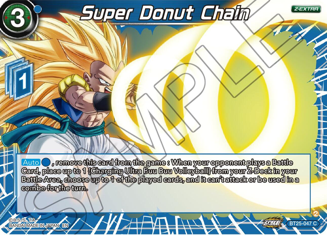 Super Donut Chain (BT25-047) [Legend of the Dragon Balls] Parallel Foil