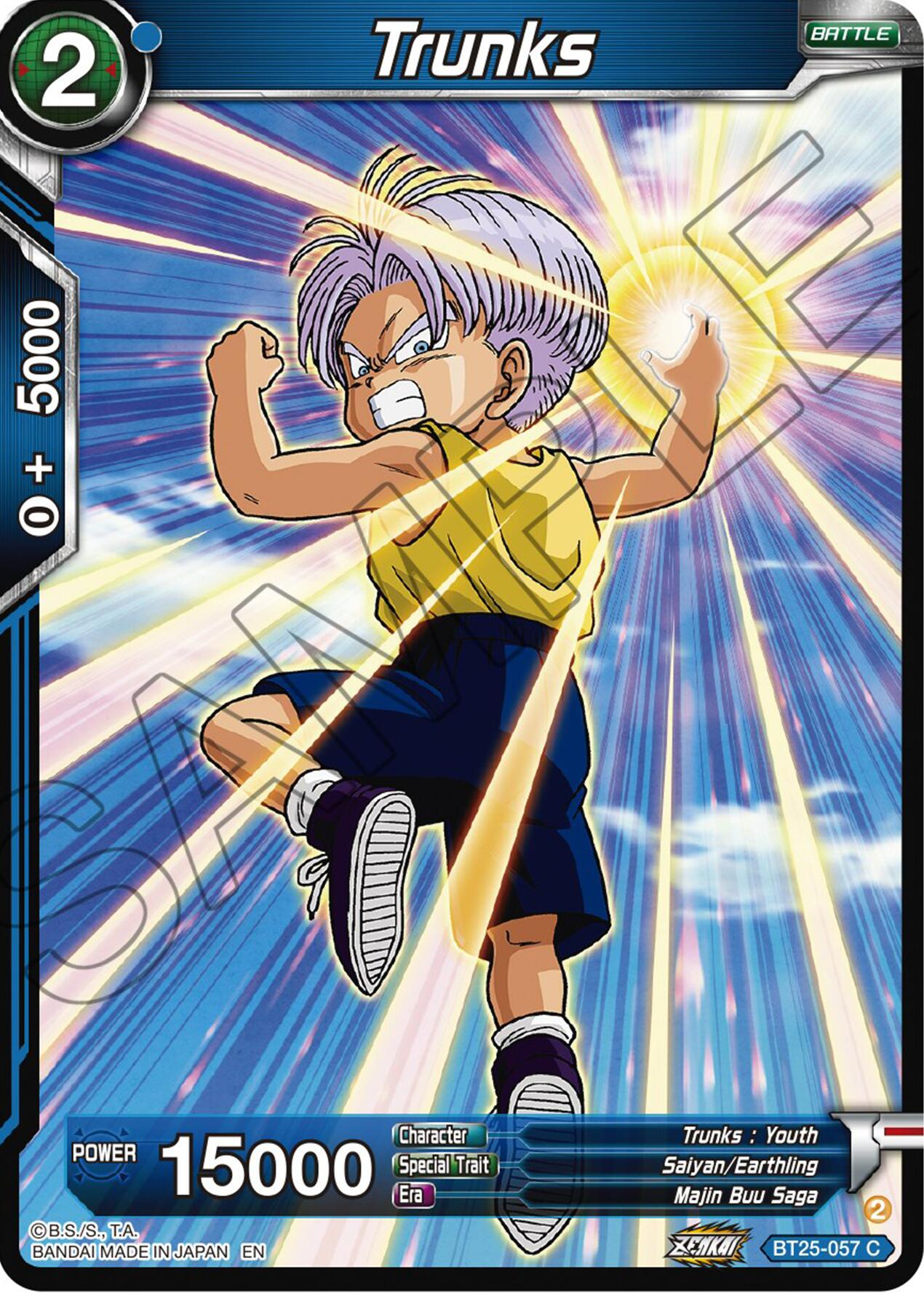 Trunks (BT25-057) [Legend of the Dragon Balls] Parallel Foil