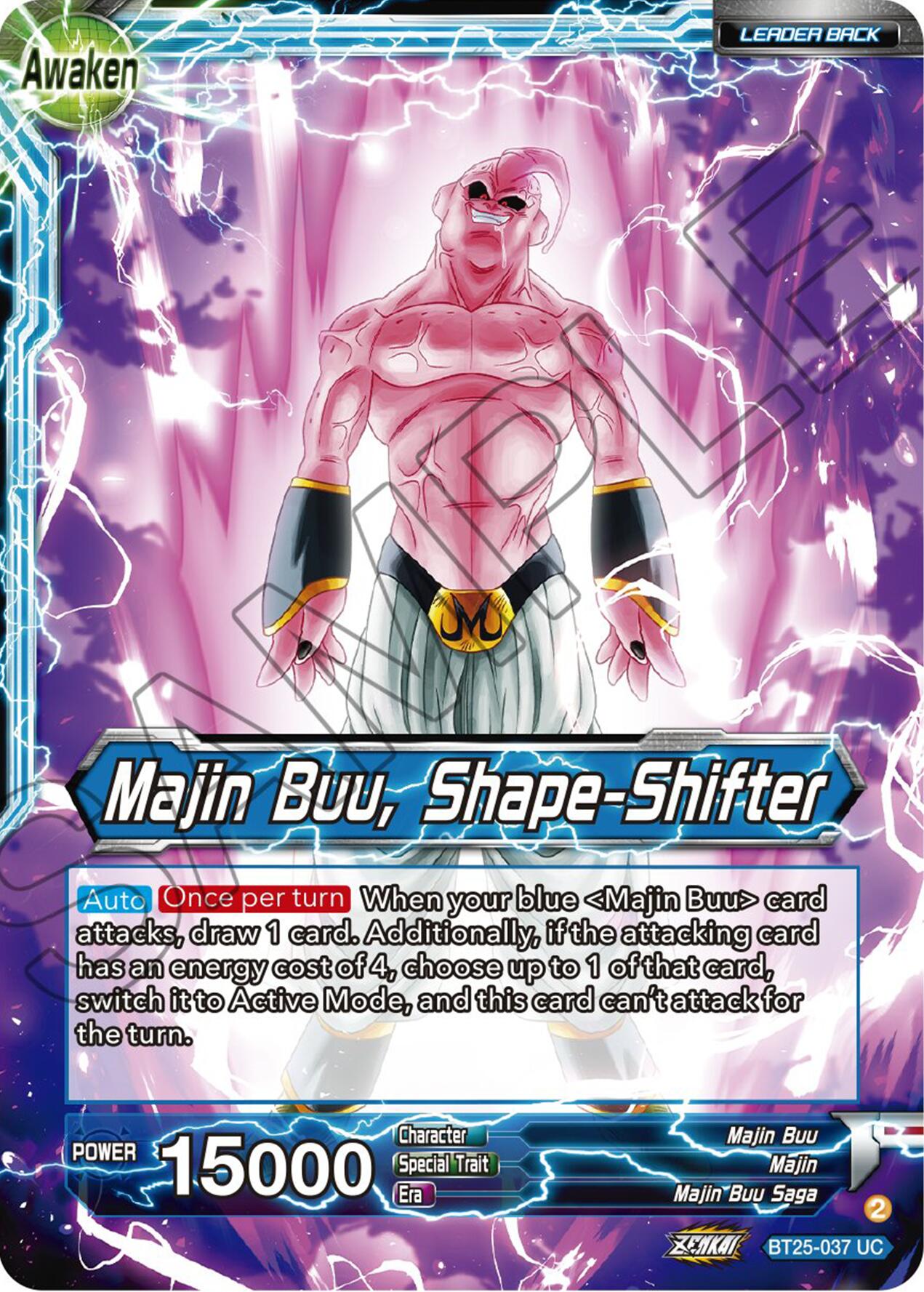 Majin Buu // Majin Buu, Shape-Shifter (BT25-037) [Legend of the Dragon Balls] Parallel Foil