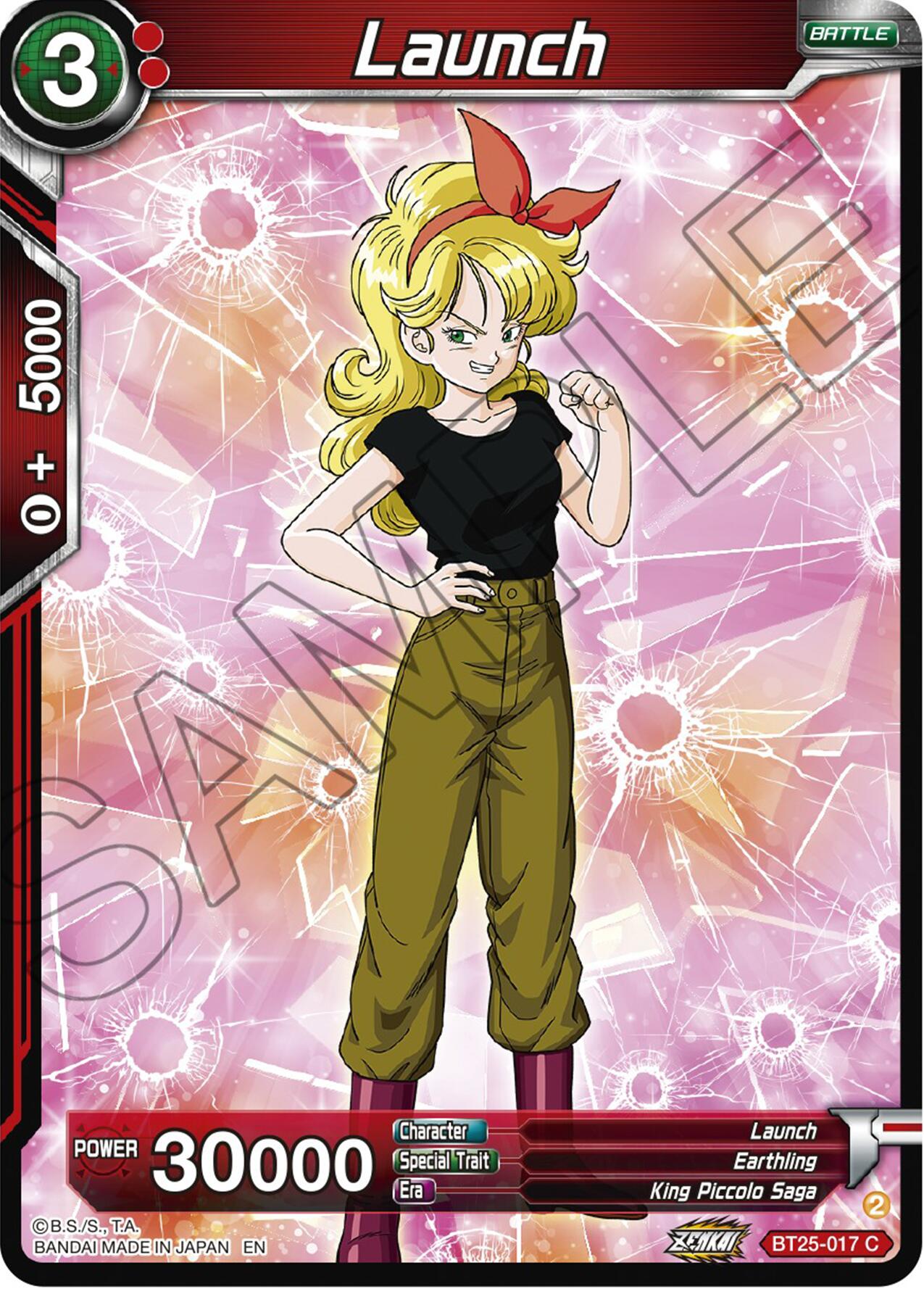 Launch (BT25-017) [Legend of the Dragon Balls] Parallel Foil