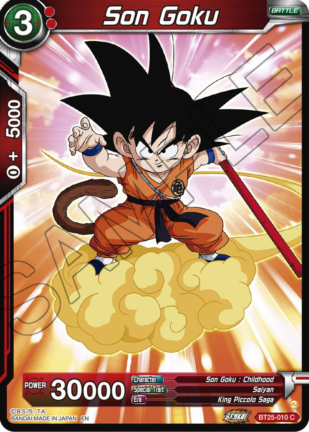 Son Goku (BT25-010) [Legend of the Dragon Balls] Parallel Foil