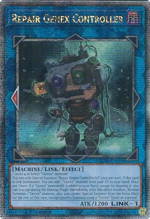 Repair Genex Controller (Quarter Century Secret Rare) (BLTR-EN010) - Battles of Legend: Terminal Revenge 1st Edition