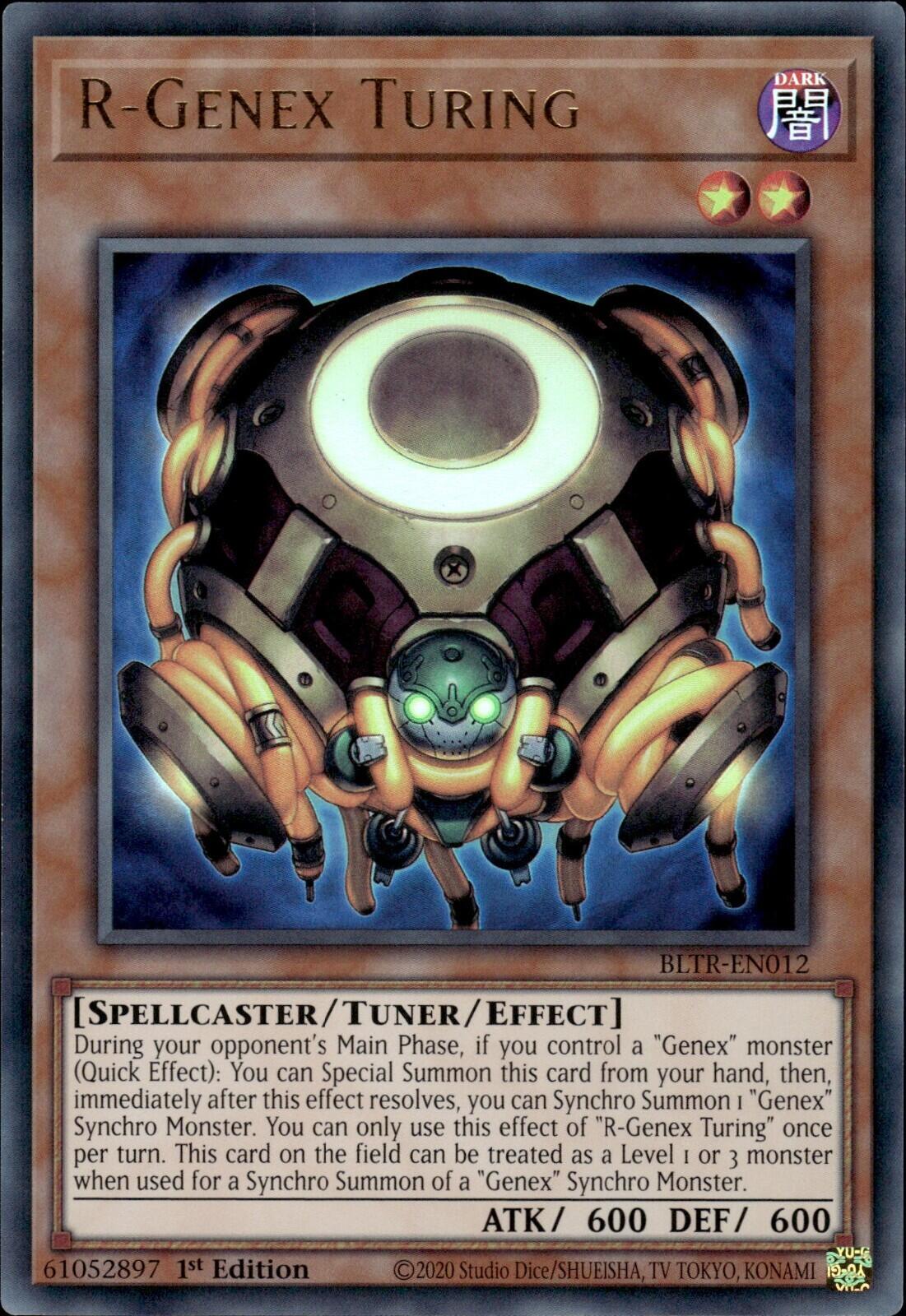 R-Genex Turing (BLTR-EN012) - Battles of Legend: Terminal Revenge 1st Edition