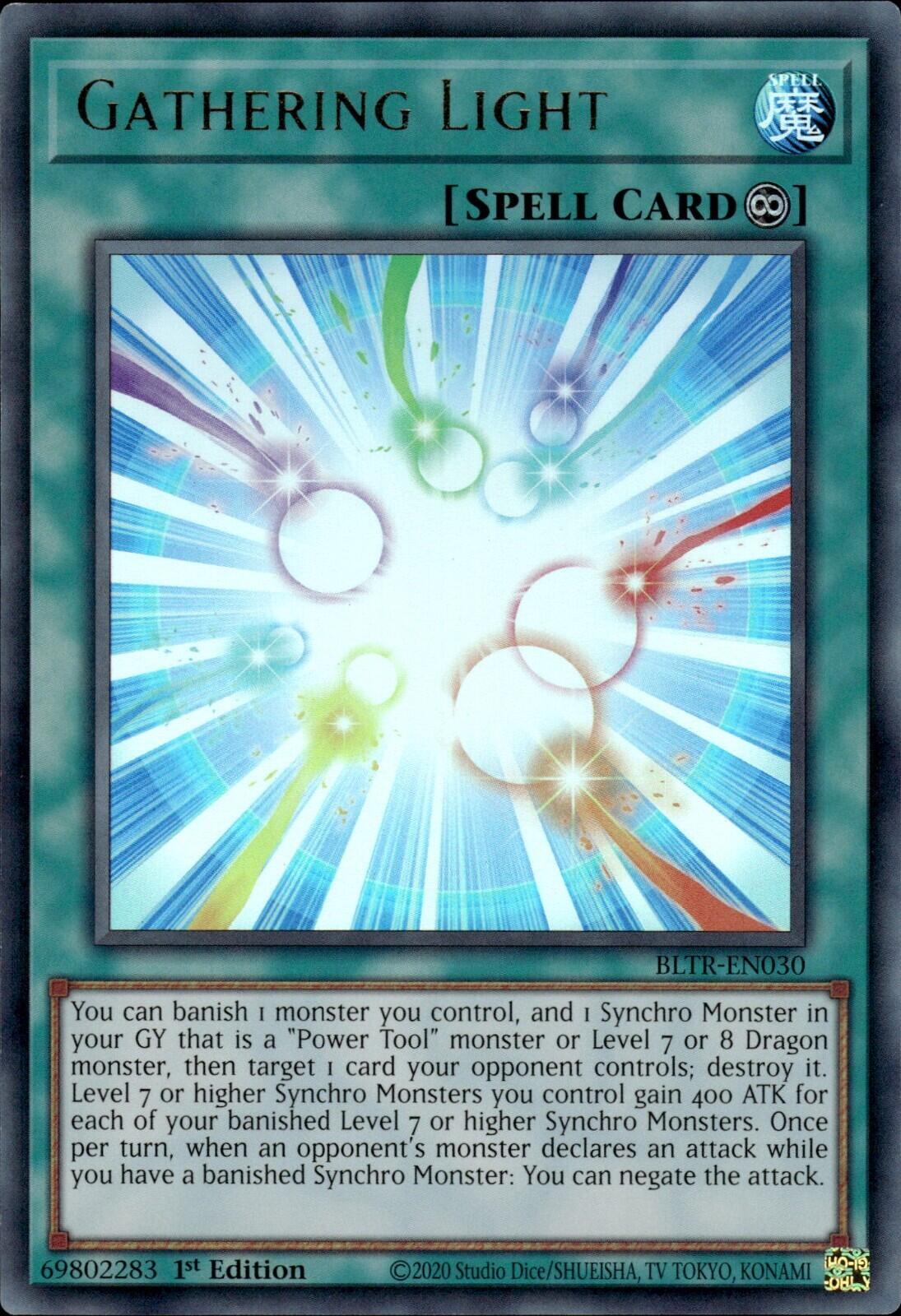 Gathering Light (BLTR-EN030) - Battles of Legend: Terminal Revenge 1st Edition