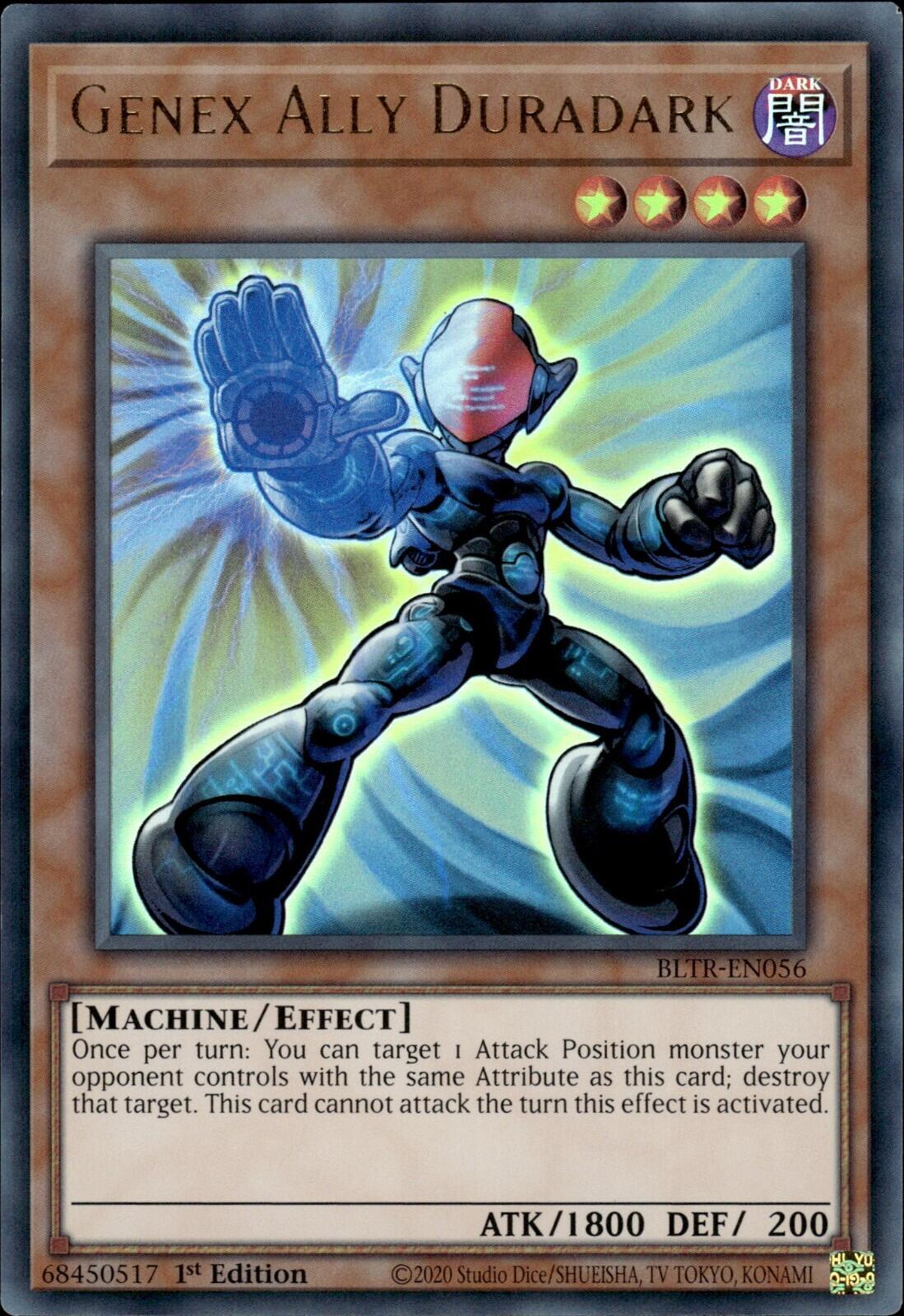 Genex Ally Duradark (BLTR-EN056) - Battles of Legend: Terminal Revenge 1st Edition