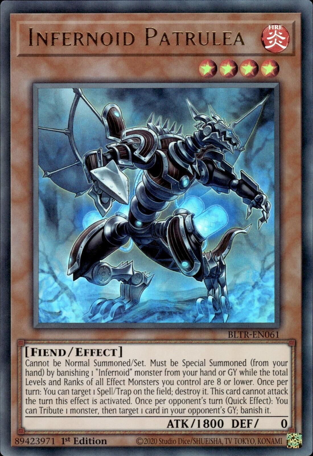 Infernoid Patrulea (BLTR-EN061) - Battles of Legend: Terminal Revenge 1st Edition