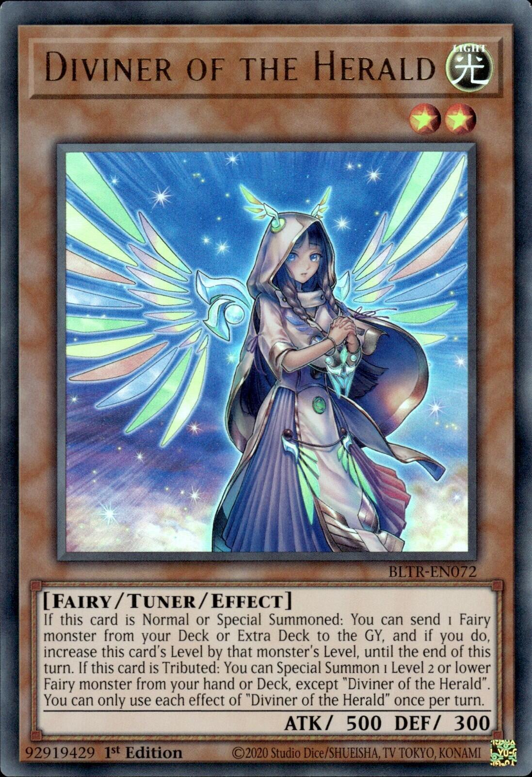 Diviner of the Herald (BLTR-EN072) - Battles of Legend: Terminal Revenge 1st Edition