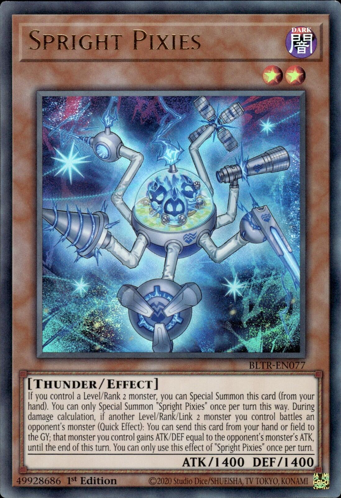 Spright Pixies (BLTR-EN077) - Battles of Legend: Terminal Revenge 1st Edition