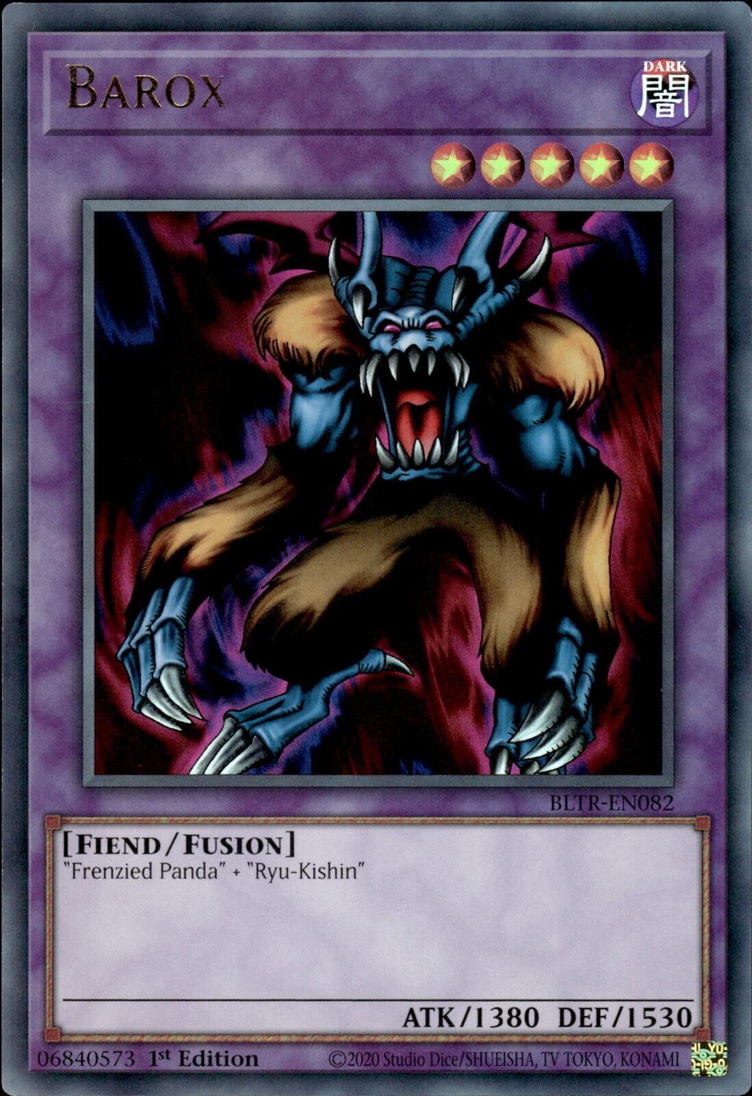 Barox (BLTR-EN082) - Battles of Legend: Terminal Revenge 1st Edition