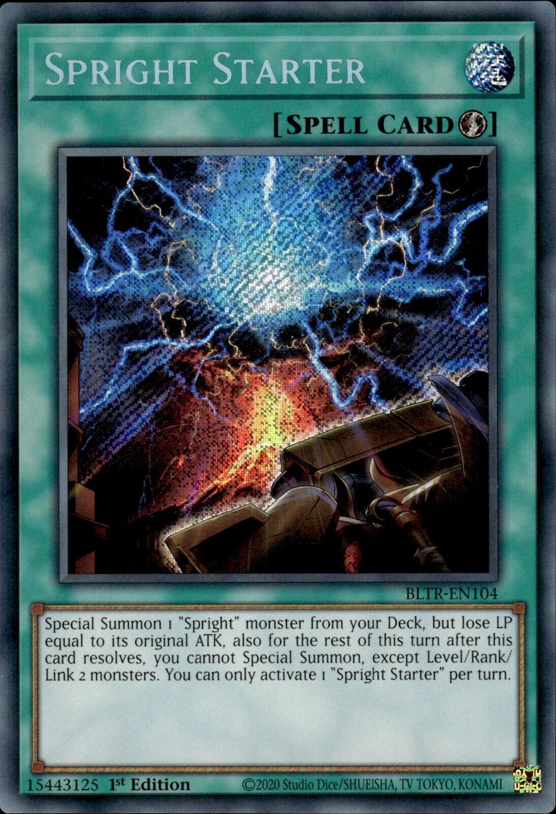 Spright Starter (BLTR-EN104) - Battles of Legend: Terminal Revenge 1st Edition
