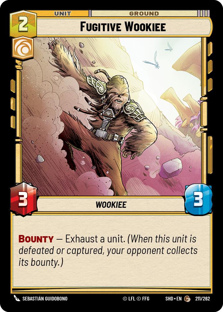 Fugitive Wookiee (211/262) - Shadows of the Galaxy