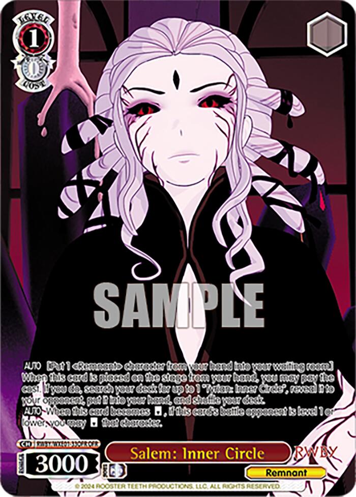 Salem: Inner Circle (OFR) (RWBY/WXE01-33OFR OFR) - RWBY Premium Booster