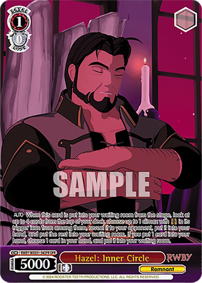 Hazel: Inner Circle (OFR) (RWBY/WXE01-34OFR OFR) - RWBY Premium Booster