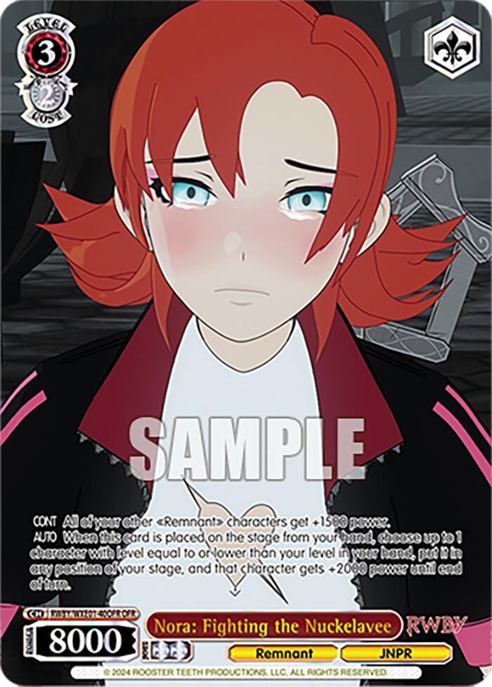 Nora: Fighting the Nuckelavee (OFR) (RWBY/WXE01-40OFR OFR) - RWBY Premium Booster
