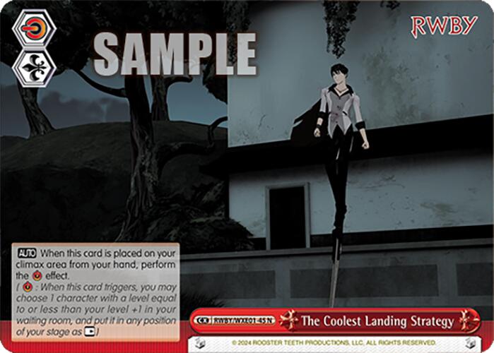 The Coolest Landing Strategy (RWBY/WXE01-45 N) - RWBY Premium Booster