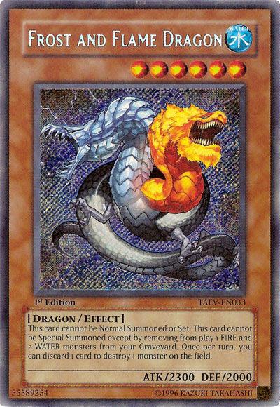 Frost and Flame Dragon [TAEV-EN033] Secret Rare - Josh's Cards