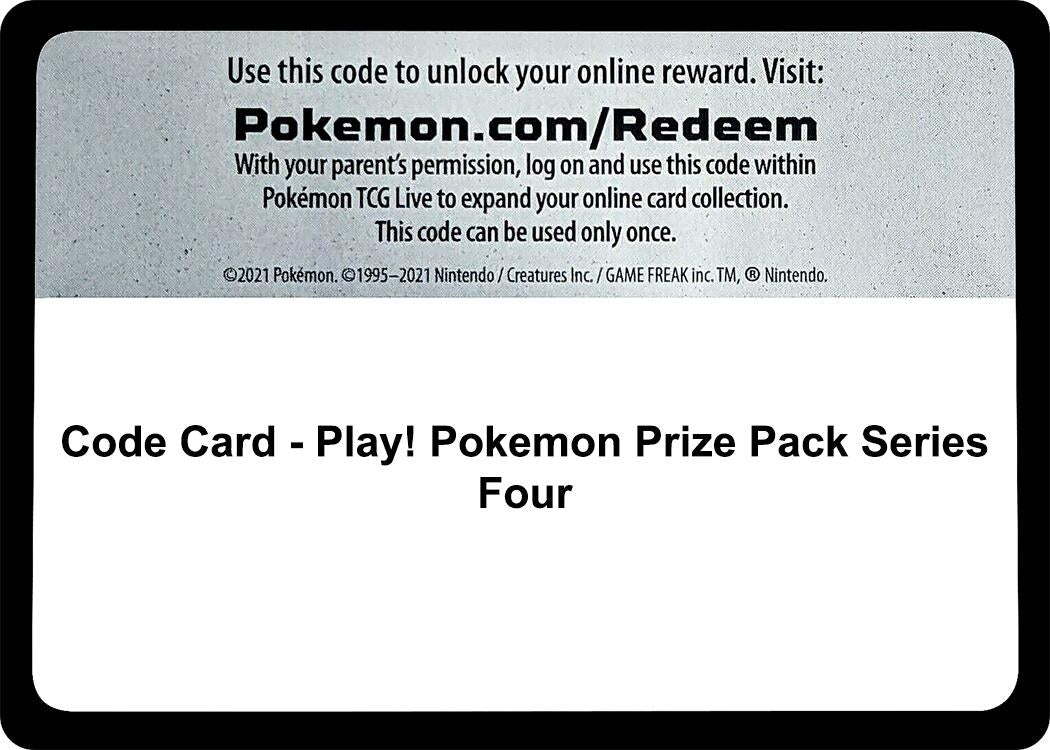 Code Card - Play! Pokemon Prize Pack Series Four [Prize Pack Series Cards]