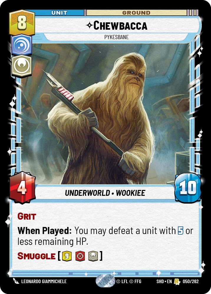 Chewbacca - Pykesbane (050/262) - Shadows of the Galaxy