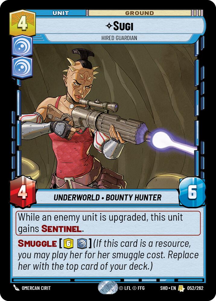 Sugi - Hired Guardian (052/262) - Shadows of the Galaxy