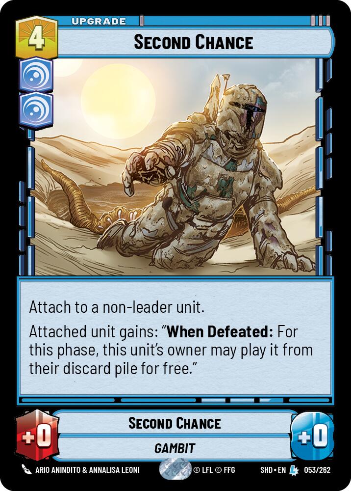 Second Chance (053/262) - Shadows of the Galaxy Foil