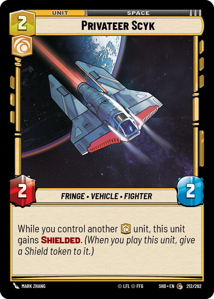 Privateer Scyk (212/262) - Shadows of the Galaxy
