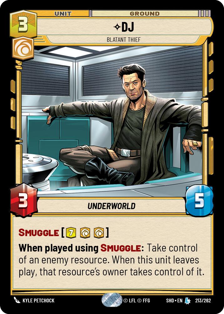 DJ - Blatant Thief (213/262) - Shadows of the Galaxy