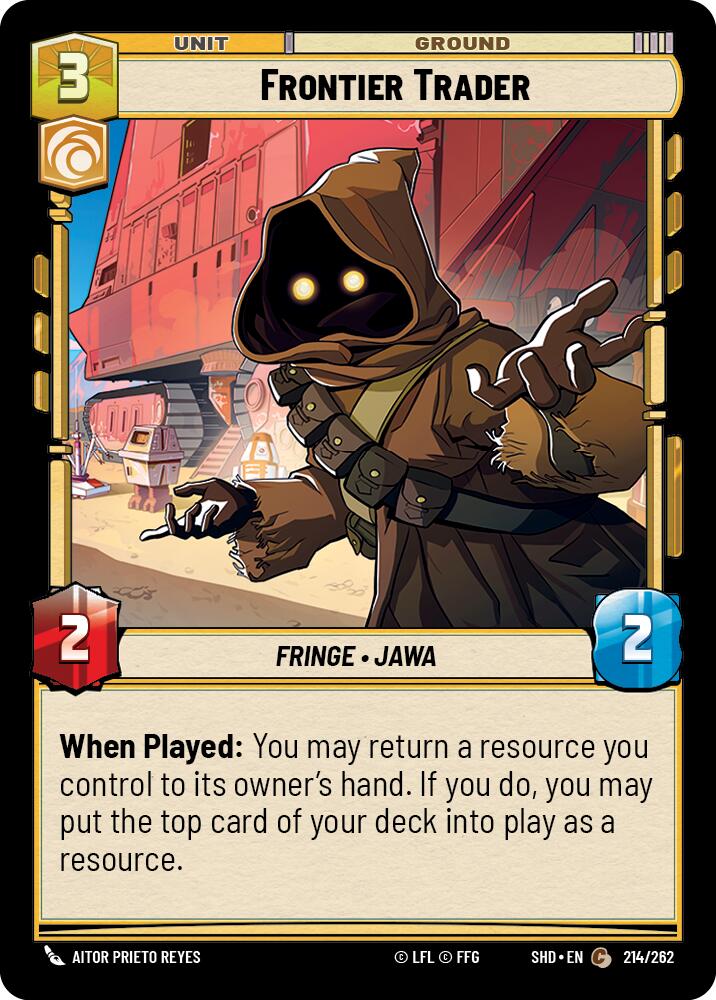 Frontier Trader (214/262) - Shadows of the Galaxy Foil