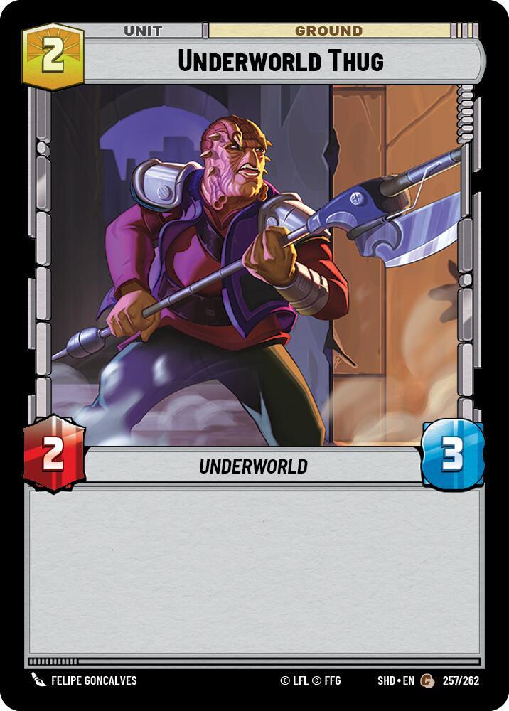 Underworld Thug (257/262) - Shadows of the Galaxy