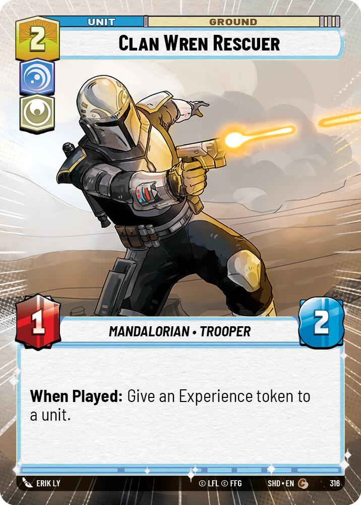 Clan Wren Rescuer (Hyperspace) (316) - Shadows of the Galaxy Foil