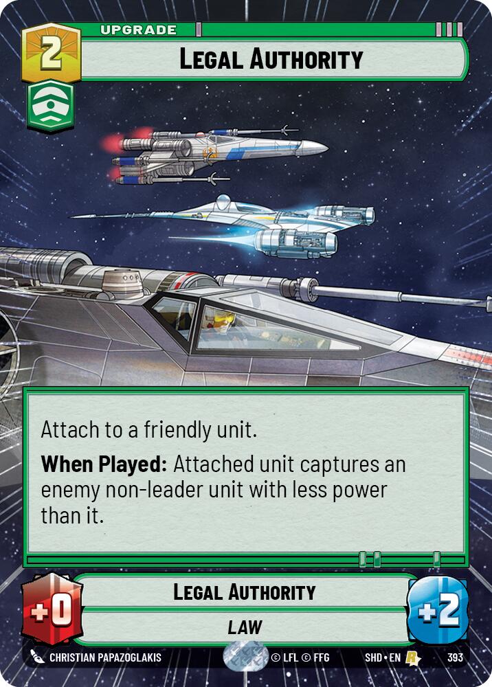 Legal Authority (Hyperspace) (393) - Shadows of the Galaxy