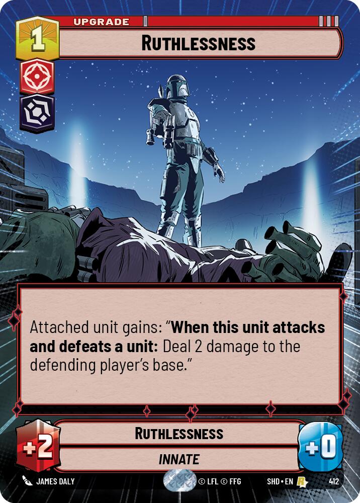 Ruthlessness (Hyperspace) (412) - Shadows of the Galaxy Foil