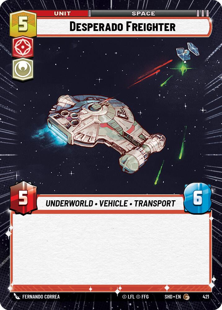 Desperado Freighter (Hyperspace) (421) - Shadows of the Galaxy