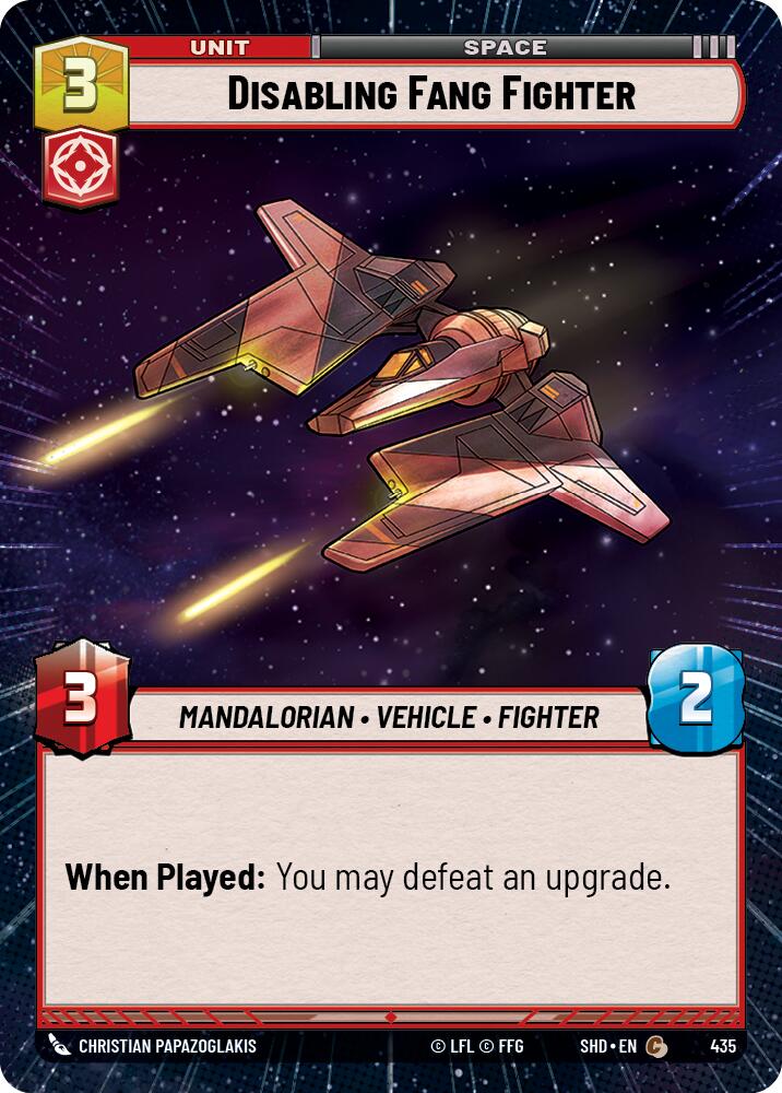 Disabling Fang Fighter (Hyperspace) (435) - Shadows of the Galaxy
