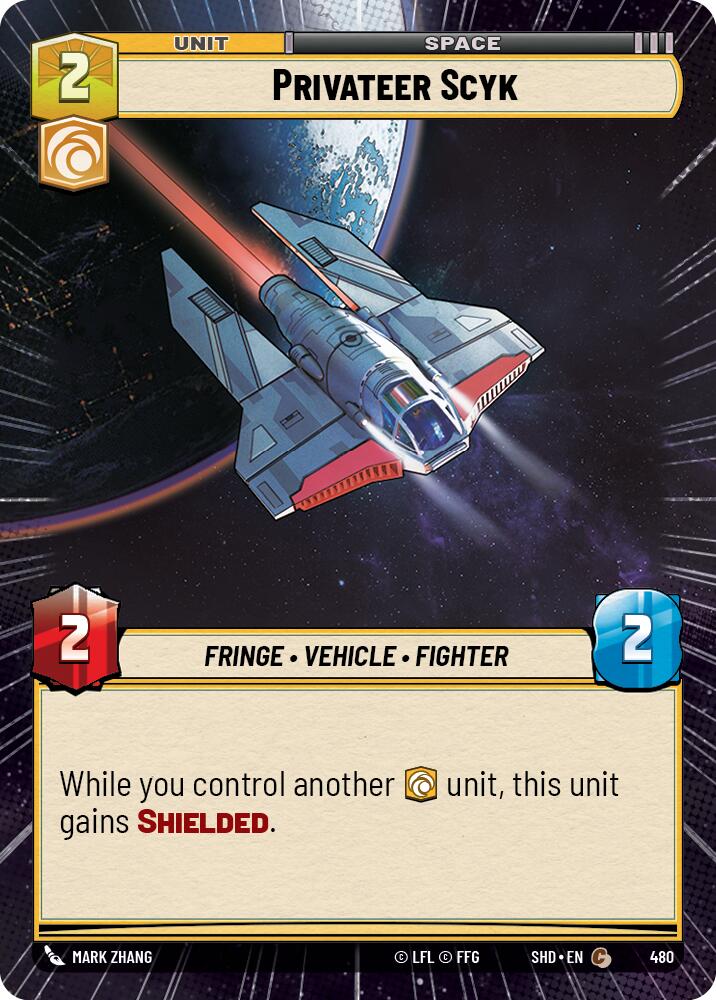 Privateer Scyk (Hyperspace) (480) - Shadows of the Galaxy