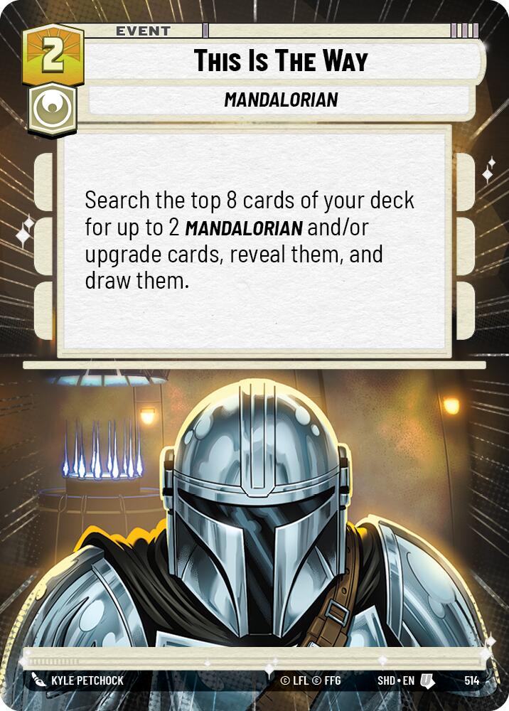 This Is The Way (Hyperspace) (514) - Shadows of the Galaxy Foil