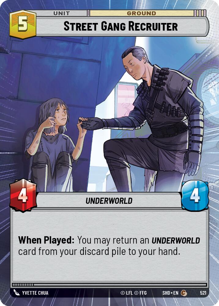 Street Gang Recruiter (Hyperspace) (521) - Shadows of the Galaxy